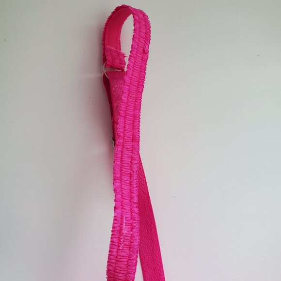 JUICY COUTURE Intimates NWOT Hot Pink Satin & Lace Push Up Bra Underwire 38C - Picture 5 of 9